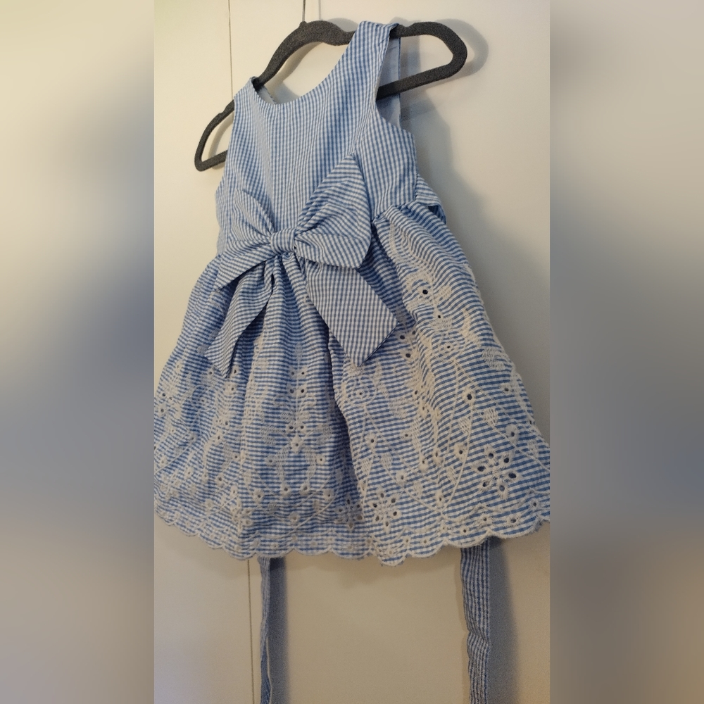Toddler Girls Plaid Dress
